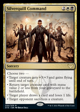 Silverquill Command [Strixhaven: School of Mages] | Jack's On Queen