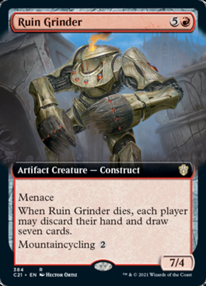 Ruin Grinder (Extended) [Commander 2021] | Jack's On Queen