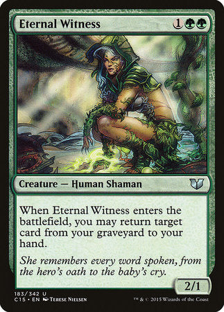Eternal Witness [Commander 2015] | Jack's On Queen