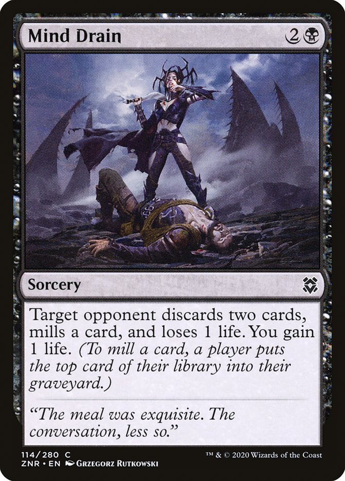 Mind Drain [Zendikar Rising] | Jack's On Queen