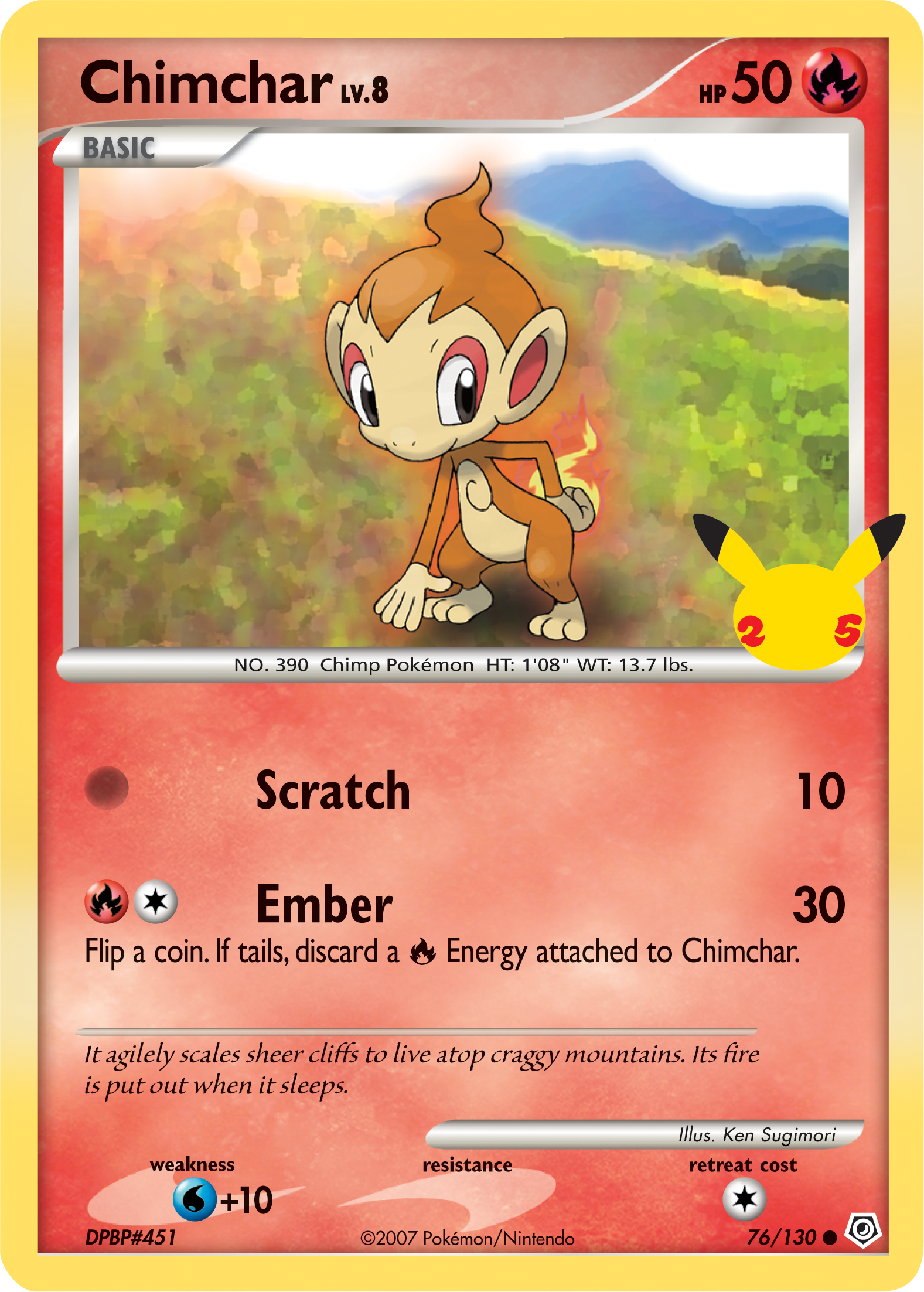 Chimchar (76/130) [First Partner Pack] | Jack's On Queen