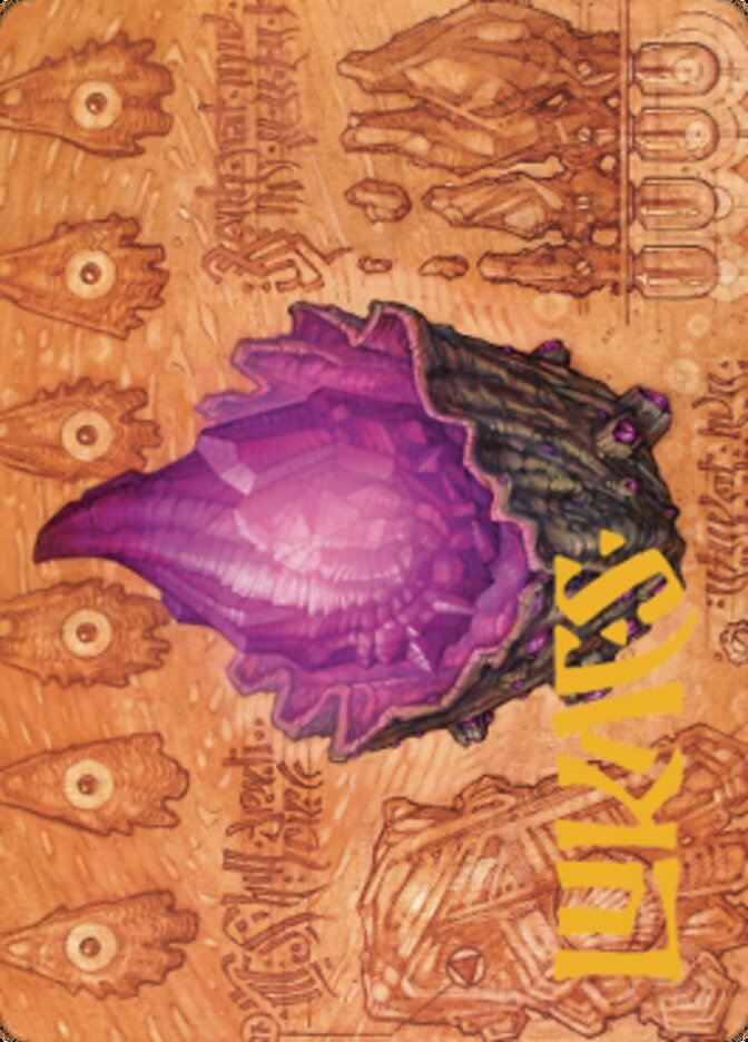 Thorn of Amethyst Art Card (Gold-Stamped Signature) [The Brothers' War Art Series] | Jack's On Queen