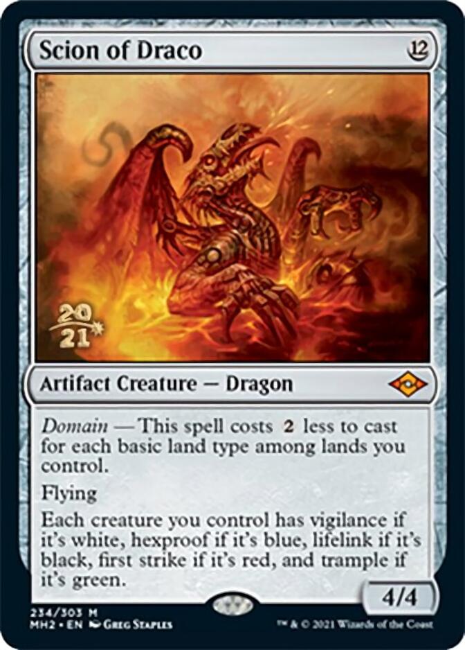Scion of Draco [Modern Horizons 2 Prerelease Promos] | Jack's On Queen
