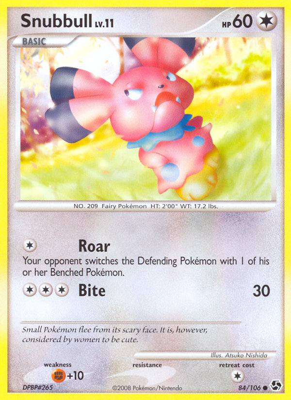 Snubbull (84/106) [Diamond & Pearl: Great Encounters] | Jack's On Queen