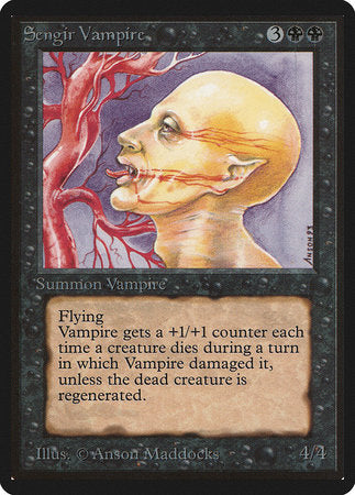 Sengir Vampire [Limited Edition Beta] | Jack's On Queen