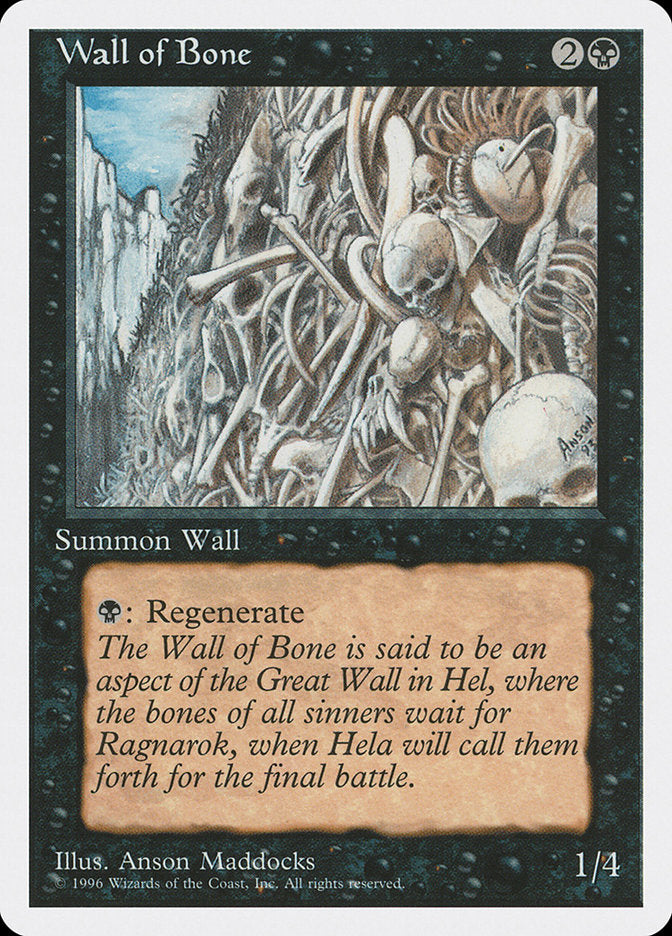 Wall of Bone [Introductory Two-Player Set] | Jack's On Queen