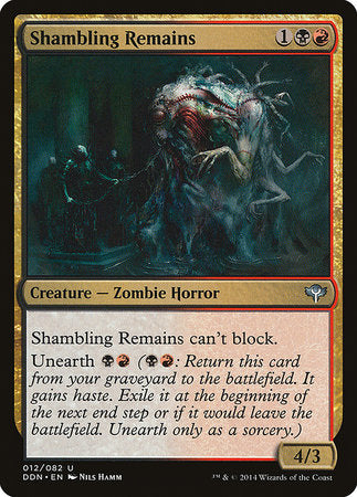 Shambling Remains [Duel Decks: Speed vs. Cunning] | Jack's On Queen