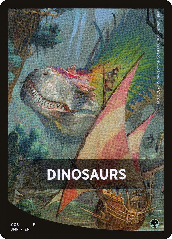 Dinosaurs Theme Card [Jumpstart Front Cards] | Jack's On Queen