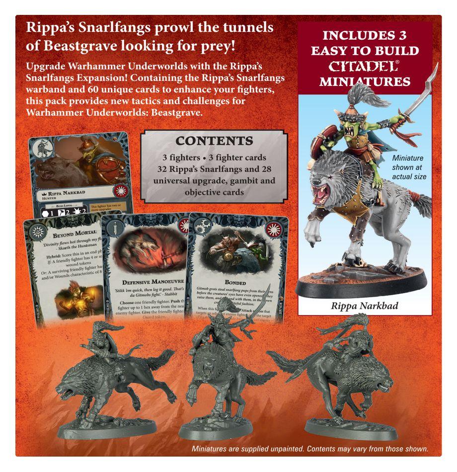 Warhammer Underworlds: Beastgrave – Rippa’s Snarlfangs | Jack's On Queen