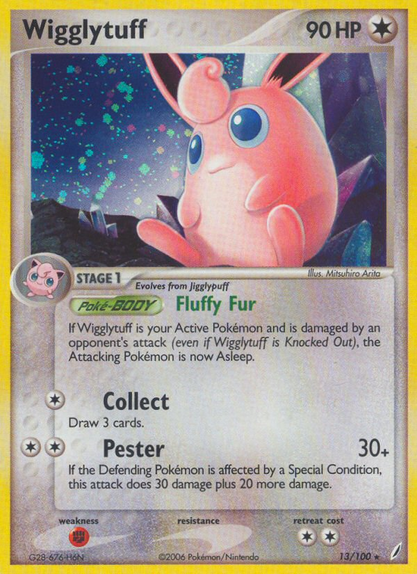 Wigglytuff (13/100) [EX: Crystal Guardians] | Jack's On Queen