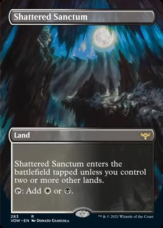 Shattered Sanctum (Borderless) [Innistrad: Crimson Vow] | Jack's On Queen