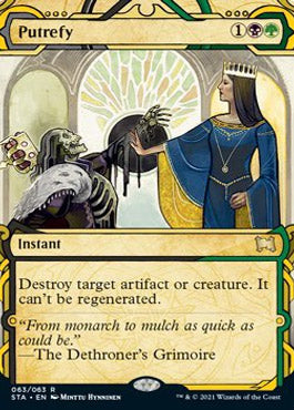 Putrefy (Etched Foil) [Strixhaven Mystical Archive] | Jack's On Queen