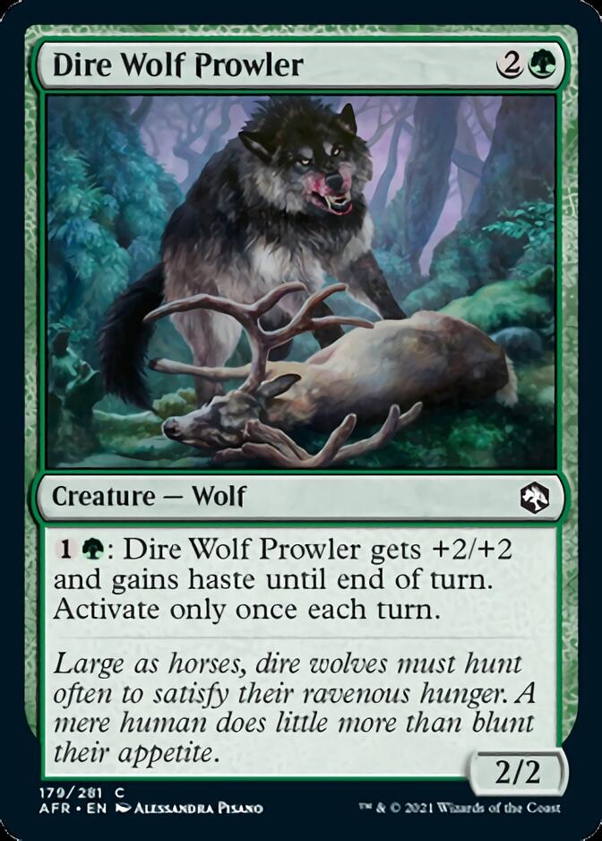 Dire Wolf Prowler [Dungeons & Dragons: Adventures in the Forgotten Realms] | Jack's On Queen