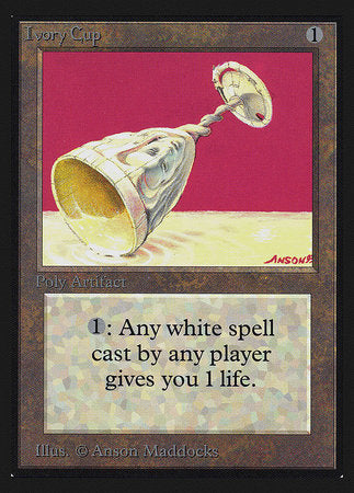 Ivory Cup (IE) [Intl. Collectors’ Edition] | Jack's On Queen