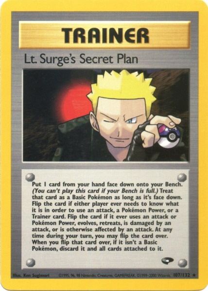 Lt. Surge's Secret Plan (107/132) [Gym Challenge Unlimited] | Jack's On Queen