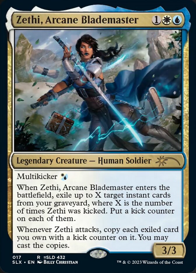 Zethi, Arcane Blademaster [Secret Lair: Universes Within] | Jack's On Queen