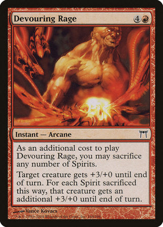Devouring Rage [Champions of Kamigawa] | Jack's On Queen