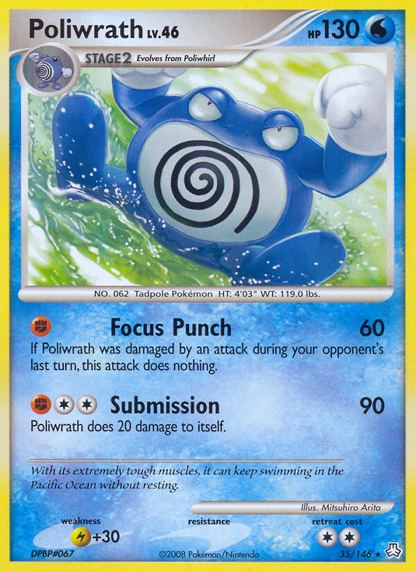 Poliwrath (35/146) [Diamond & Pearl: Legends Awakened] | Jack's On Queen