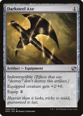 Darksteel Axe [Modern Masters 2015] | Jack's On Queen