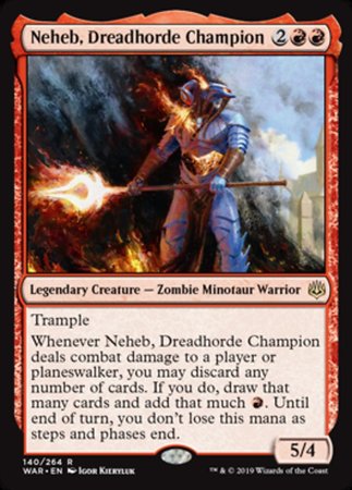 Neheb, Dreadhorde Champion [War of the Spark] | Jack's On Queen