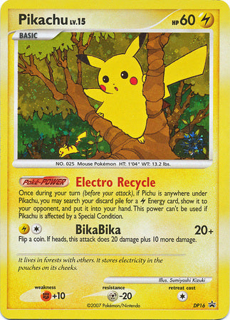 Pikachu (DP16) [Countdown Calendar Promos] | Jack's On Queen