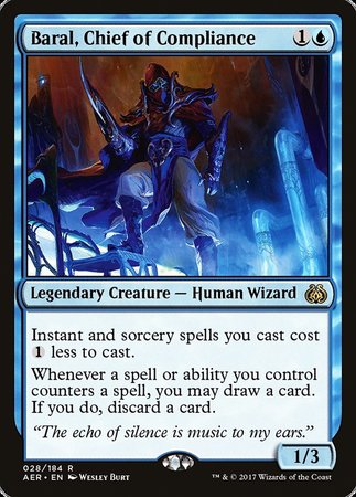 Baral, Chief of Compliance [Aether Revolt] | Jack's On Queen
