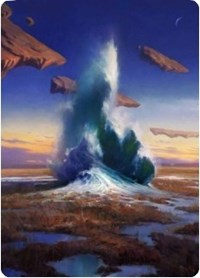 Flooded Strand Art Card [Zendikar Rising Art Series] | Jack's On Queen