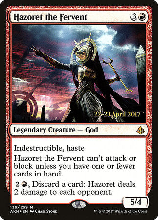 Hazoret the Fervent [Amonkhet Promos] | Jack's On Queen