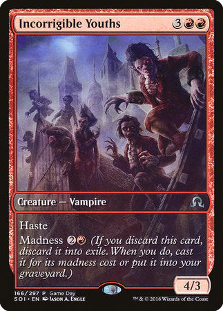 Incorrigible Youths [Shadows over Innistrad Promos] | Jack's On Queen