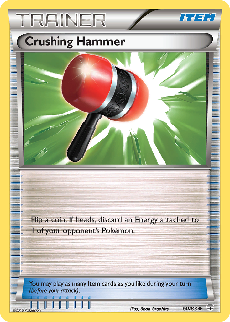 Crushing Hammer (60/83) [XY: Generations] | Jack's On Queen