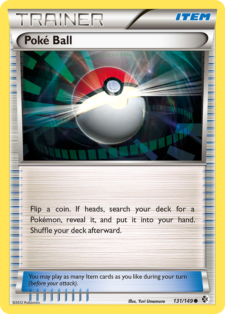 Poke Ball (131/149) [Black & White: Boundaries Crossed] | Jack's On Queen