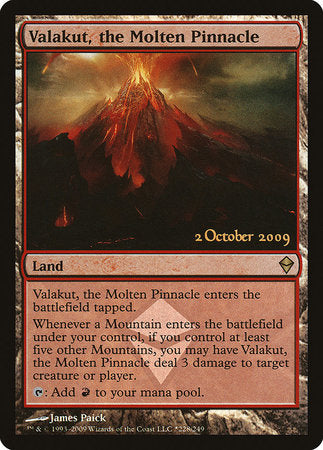 Valakut, the Molten Pinnacle [Zendikar Promos] | Jack's On Queen