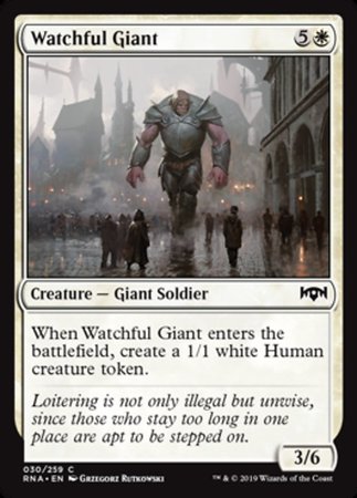 Watchful Giant [Ravnica Allegiance] | Jack's On Queen