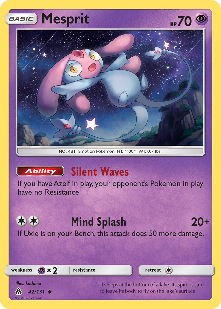 Mesprit (42/131) [Sun & Moon: Forbidden Light] | Jack's On Queen
