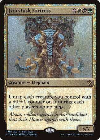 Ivorytusk Fortress [Khans of Tarkir Promos] | Jack's On Queen