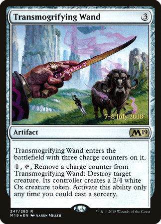 Transmogrifying Wand [Core Set 2019 Promos] | Jack's On Queen