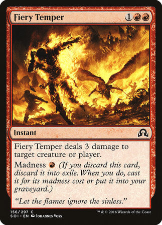 Fiery Temper [Shadows over Innistrad] | Jack's On Queen