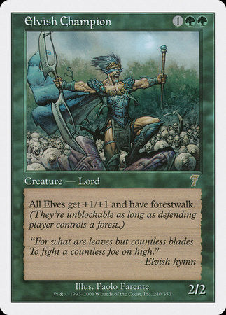 Elvish Champion [Seventh Edition] | Jack's On Queen