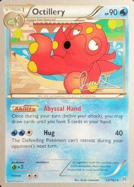 Octillery (33/162) (Infinite Force - Diego Cassiraga) [World Championships 2017] | Jack's On Queen