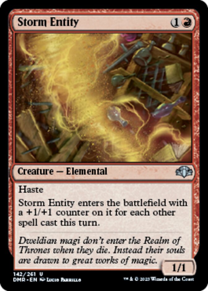 Storm Entity [Dominaria Remastered] | Jack's On Queen