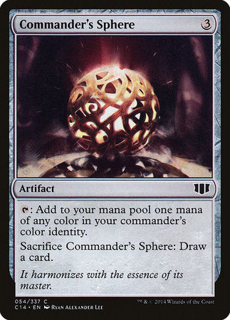 Commander's Sphere [Commander 2014] | Jack's On Queen