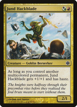 Jund Hackblade [Alara Reborn] | Jack's On Queen