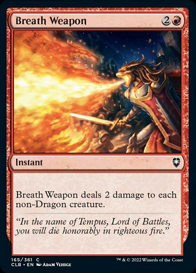 Breath Weapon [Commander Legends: Battle for Baldur's Gate] | Jack's On Queen