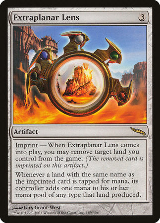 Extraplanar Lens [Mirrodin] | Jack's On Queen