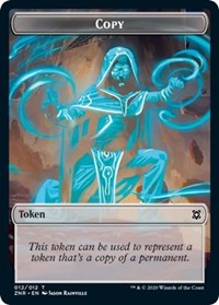 Copy // Illusion Double-sided Token [Zendikar Rising Tokens] | Jack's On Queen