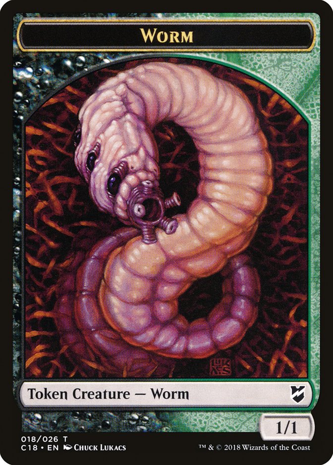 Worm [Commander 2018 Tokens] | Jack's On Queen