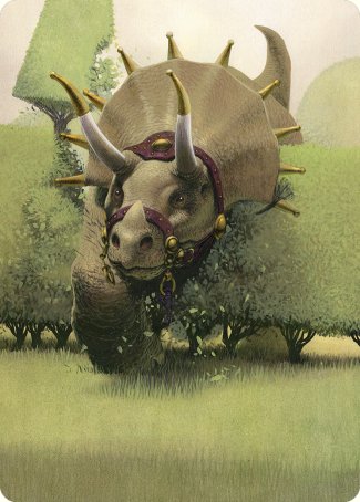 Regal Behemoth Art Card [Commander Masters Art Series] | Jack's On Queen