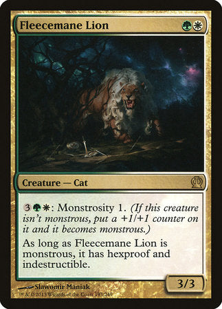 Fleecemane Lion [Theros] | Jack's On Queen