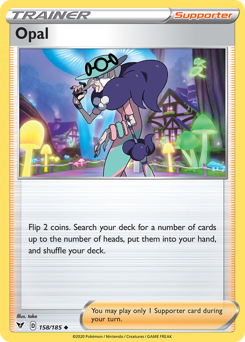 Opal (158/185) [Sword & Shield: Vivid Voltage] | Jack's On Queen