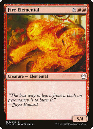 Fire Elemental [Dominaria] | Jack's On Queen